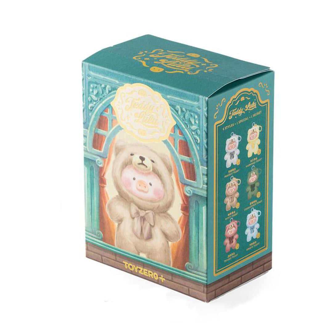 Toy box with a teddy bear design and 'Toyzero' branding on a white background
